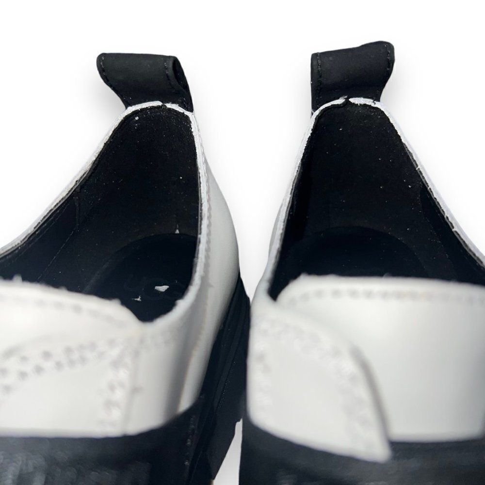 UGG Ashton Platform Loafer 1132994 White / Black Women's 9 - Picture 11 of 11